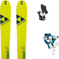 comparer et trouver le meilleur prix du ski Fischer Rando transalp 90 carbon + speed turn 2.0 blue/black jaune sur Sportadvice