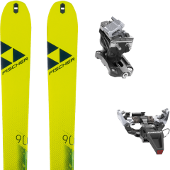 comparer et trouver le meilleur prix du ski Fischer Rando transalp 90 carbon + speed radical silver jaune sur Sportadvice