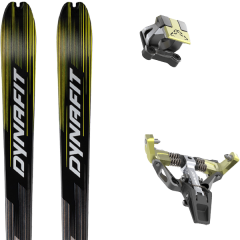 comparer et trouver le meilleur prix du ski Dynafit Rando mezzalama black/yellow + low tech race 115 black noir sur Sportadvice