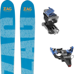 comparer et trouver le meilleur prix du ski Zag Rando ubac 89 lady + speed radical blue bleu sur Sportadvice