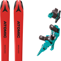 comparer et trouver le meilleur prix du ski Atomic Rando backland 65 ul + oazo 4 rouge sur Sportadvice