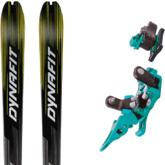 comparer et trouver le meilleur prix du ski Dynafit Rando mezzalama black/yellow + oazo 4 noir sur Sportadvice