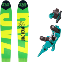 comparer et trouver le meilleur prix du ski Zag Rando ubac team + oazo 4 vert/jaune sur Sportadvice