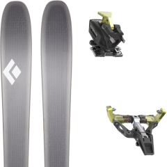 comparer et trouver le meilleur prix du ski Black Diamond Rando helio 88 + superlite 175 z12 black/yellow gris/blanc/jaune sur Sportadvice