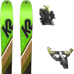 comparer et trouver le meilleur prix du ski K2 Rando wayback 88 + superlite 175 z12 black/yellow vert/noir sur Sportadvice