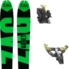 comparer et trouver le meilleur prix du ski Zag Rando adret 88 + superlite 175 z12 black/yellow vert sur Sportadvice