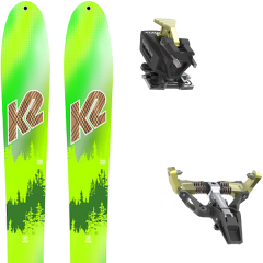 comparer et trouver le meilleur prix du ski K2 Rando wayback 88 ltd + superlite 175 z12 black/yellow vert/jaune sur Sportadvice
