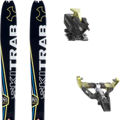 comparer et trouver le meilleur prix du ski Skitrab Rando gara aero world cup 60 + superlite 175 z12 black/yellow noir sur Sportadvice