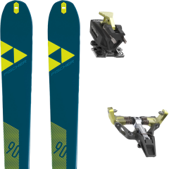 comparer et trouver le meilleur prix du ski Fischer Rando transalp 90 carbon + superlite 175 z12 black/yellow bleu/jaune sur Sportadvice
