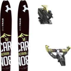 comparer et trouver le meilleur prix du ski Skitrab Rando altavia carbon 8.0 + superlite 175 z12 black/yellow noir sur Sportadvice