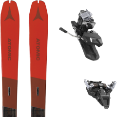 comparer et trouver le meilleur prix du ski Atomic Rando backland 78 red/black + st radical 82mm silver rouge/noir sur Sportadvice