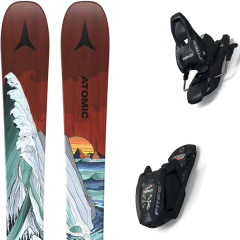 comparer et trouver le meilleur prix du ski Atomic Alpin bent chetler mini 153-163 + free 7 95mm black multicolore sur Sportadvice