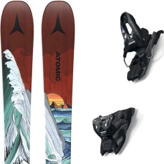 comparer et trouver le meilleur prix du ski Atomic Alpin bent chetler mini 153-163 + free ten id black/anthracite sur Sportadvice