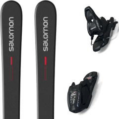 comparer et trouver le meilleur prix du ski Salomon Alpin tnt black/grey/white + free 7 95mm black noir sur Sportadvice