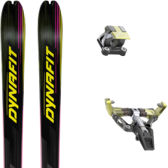 comparer et trouver le meilleur prix du ski Dynafit Rando dna black/mage + low tech race 115 manu black/yellow sur Sportadvice
