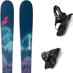 comparer et trouver le meilleur prix du ski Nordica Santa ana 80 s + free ten id black/anthracite sur Sportadvice