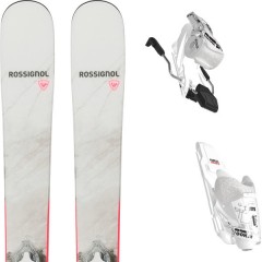comparer et trouver le meilleur prix du ski Rossignol Pack de skis  blackops w dreamer + fixations xpress w 10 gw b93 white / sparkle sur Sportadvice