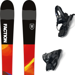 comparer et trouver le meilleur prix du ski Faction Prodigy 0.5 + free ten id black/anthracite sur Sportadvice