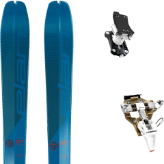 comparer et trouver le meilleur prix du ski Elan Rando ibex 84 + speed turn 2.0 bronze/black bleu sur Sportadvice
