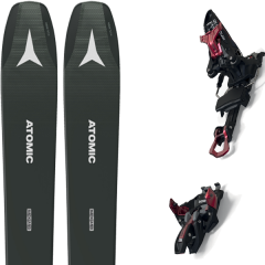 comparer et trouver le meilleur prix du ski Atomic Rando backland wmn 107 anthr/mint + kingpin 10 100-125mm black/red gris/vert/noir sur Sportadvice