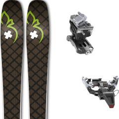 comparer et trouver le meilleur prix du ski Movement Rando axess 92 + speed radical silver vert/marron sur Sportadvice