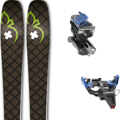 comparer et trouver le meilleur prix du ski Movement Rando axess 92 + speed radical blue vert/marron sur Sportadvice