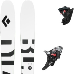 comparer et trouver le meilleur prix du ski Black Diamond Rando helio carbon 115 + fritschi xenic 10 blanc/noir/vert sur Sportadvice