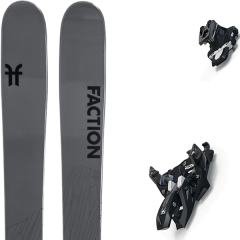 comparer et trouver le meilleur prix du ski Faction Rando agent 2.0 + alpinist 12 black/ium gris sur Sportadvice