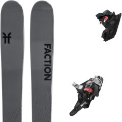 comparer et trouver le meilleur prix du ski Faction Rando agent 2.0 + fritschi xenic 10 gris sur Sportadvice