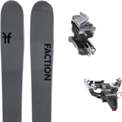 comparer et trouver le meilleur prix du ski Faction Rando agent 2.0 + speed radical silver gris sur Sportadvice