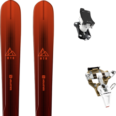 comparer et trouver le meilleur prix du ski Salomon Rando mtn explore 88 red/black + speed turn 2.0 bronze/black rouge sur Sportadvice
