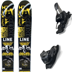 comparer et trouver le meilleur prix du ski Line Alpin honey badger + 11.0 tcx black/anthracite noir/jaune sur Sportadvice
