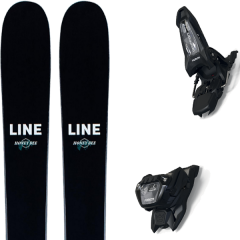 comparer et trouver le meilleur prix du ski Line Alpin honey bee + griffon 13 id black noir/vert sur Sportadvice