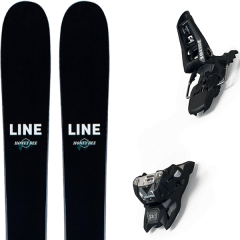 comparer et trouver le meilleur prix du ski Line Alpin honey bee + squire 11 id black noir/vert sur Sportadvice
