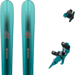 comparer et trouver le meilleur prix du ski Salomon Rando mtn explore 88 w bl/tq + oazo 6 bleu sur Sportadvice