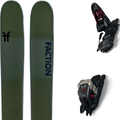 comparer et trouver le meilleur prix du ski Faction Rando agent 4.0 + duke pt 12 125mm black/red vert sur Sportadvice