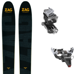 comparer et trouver le meilleur prix du ski Zag Rando bakan + speed radical silver noir/jaune sur Sportadvice