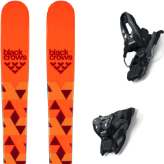 comparer et trouver le meilleur prix du ski Black Crows Alpin magnis + free ten id black/anthracite sur Sportadvice