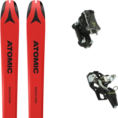 comparer et trouver le meilleur prix du ski Atomic Rando backland 65 ul + tour speed turn w/o brake 19 rouge sur Sportadvice
