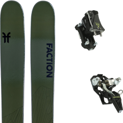comparer et trouver le meilleur prix du ski Faction Rando agent 4.0 + tour speed turn w/o brake 19 vert sur Sportadvice