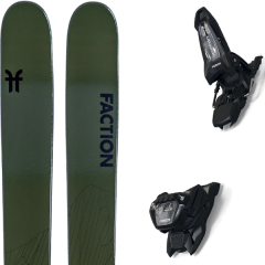 comparer et trouver le meilleur prix du ski Faction Alpin agent 4.0 + griffon 13 id black vert sur Sportadvice