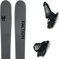 comparer et trouver le meilleur prix du ski Faction Alpin agent 2.0 + griffon 13 id black gris sur Sportadvice