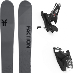 comparer et trouver le meilleur prix du ski Faction Alpin agent 2.0 + spx 12 gw b100 black gris sur Sportadvice