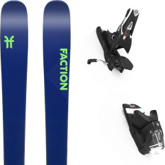 comparer et trouver le meilleur prix du ski Faction Alpin agent 1.0 + spx 12 gw b90 black bleu sur Sportadvice