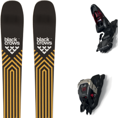 comparer et trouver le meilleur prix du ski Black Crows Alpin justis + duke pt 12 100mm black/red noir/marron sur Sportadvice