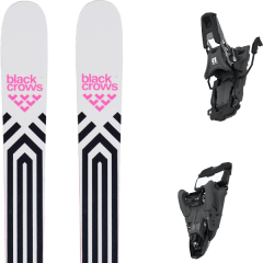 comparer et trouver le meilleur prix du ski Black Crows Alpin corvus + shift mnc 10 black 110 uni blanc/noir/rose sur Sportadvice