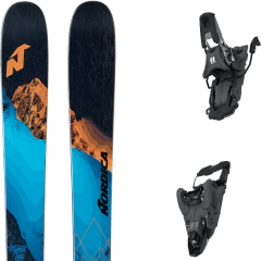 comparer et trouver le meilleur prix du ski Nordica Rando enforcer 104 free + shift mnc 10 black 110 uni noir/bleu/orange sur Sportadvice