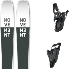 comparer et trouver le meilleur prix du ski Movement Rando go 106 ti + shift mnc 10 black 110 uni gris sur Sportadvice