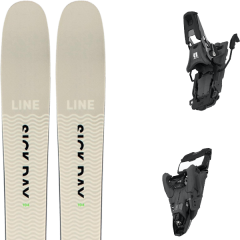 comparer et trouver le meilleur prix du ski Line Rando sick day 104 + shift mnc 10 black 110 uni gris/noir sur Sportadvice