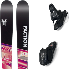 comparer et trouver le meilleur prix du ski Faction Alpin prodigy 0.5 + free 7 95mm black multicolore/noir sur Sportadvice